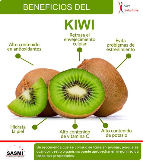 El Kiwi Y Sus Beneficios Beneficios De La Fruta Recetas Para La