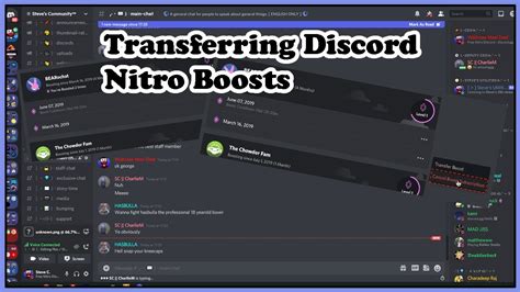 How To Transfer Discord Nitro Boosts From One Server To Another Youtube