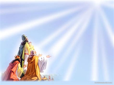 Three Wise Men And The Star Background Hd Slide Backgrounds