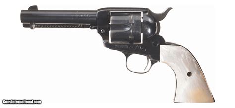 Colt 32 Saa 475 Blue 1st Gen Pearl Grips 1906