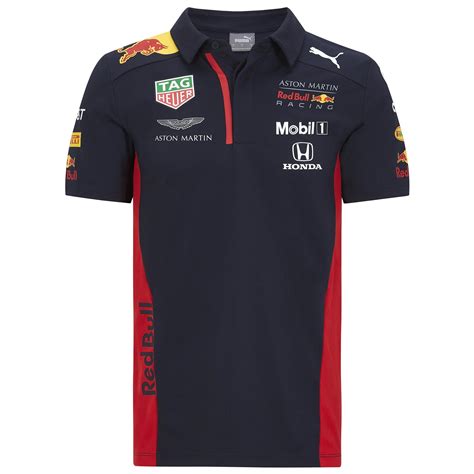 Red Bull Racing Red Bull Racing F1 2020 Kids Team Polo Navy Size 15