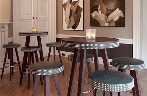 Choose from traditional or modern designer bar stools and counter stools manufactured for both residential and commercial use. Studded Bar Stool - Bar Stools - The Sofa & Chair Company