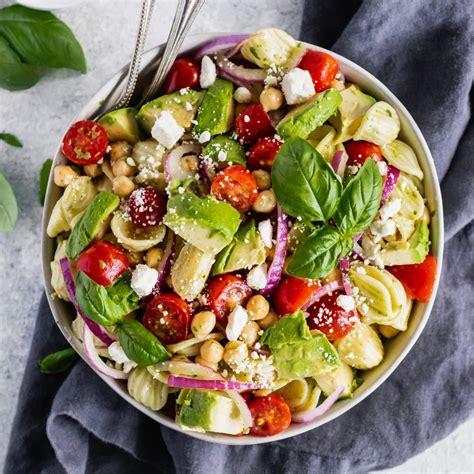 Maybe you would like to learn more about one of these? Avocado Tomato Chickpea Pasta Salad with Lemon Basil ...