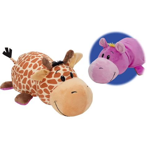 Flipazoo 16`` Flip A Zoo Giraffe Hippo