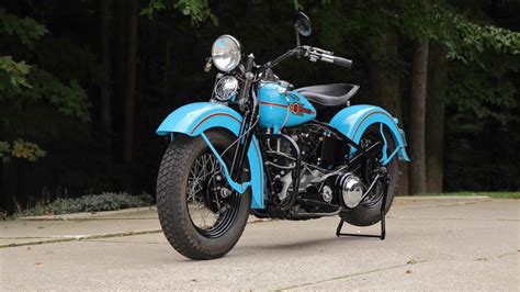 Harley Davidson Knucklehead Un Esemplare Del 1938 All Asta News