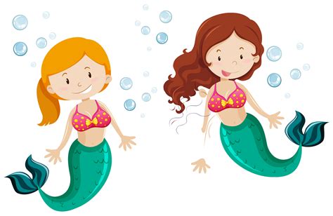 Mermaids Clipart And Papers Pack Mermaids Clipart Und