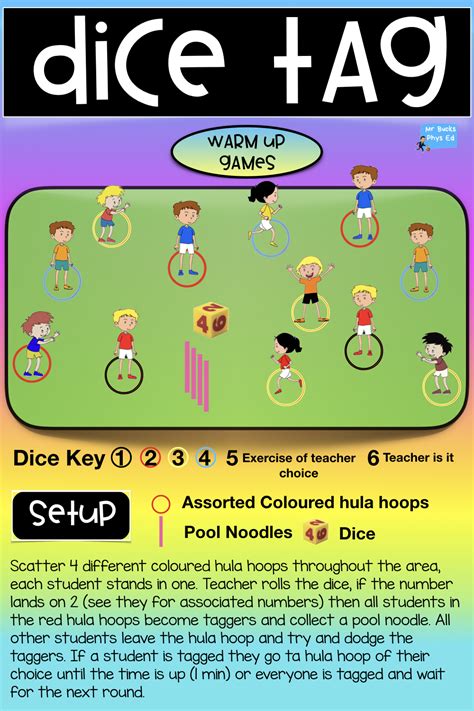 Pe Games 50 Warm Up Games For Physical Education Physical Education