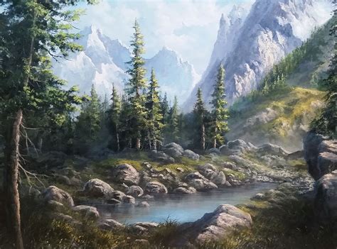 Famous Paintings Of Mountains