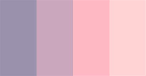 Pastel Tones Color Scheme Pink