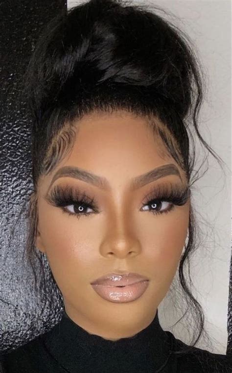 Face Beat Pin Kjvougee ♡︎ Glamour Makeup Hair Makeup Brown Skin Makeup