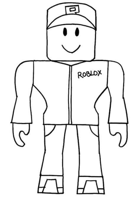Fun Roblox Coloring Page Free Printable Coloring Pages For Kids