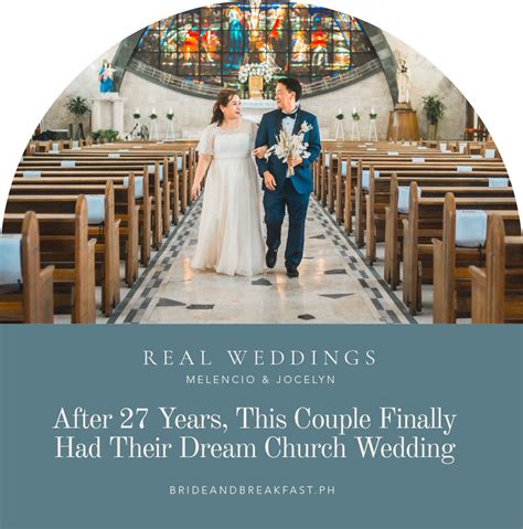 Church Wedding After 27 Years Philippines Wedding Blog