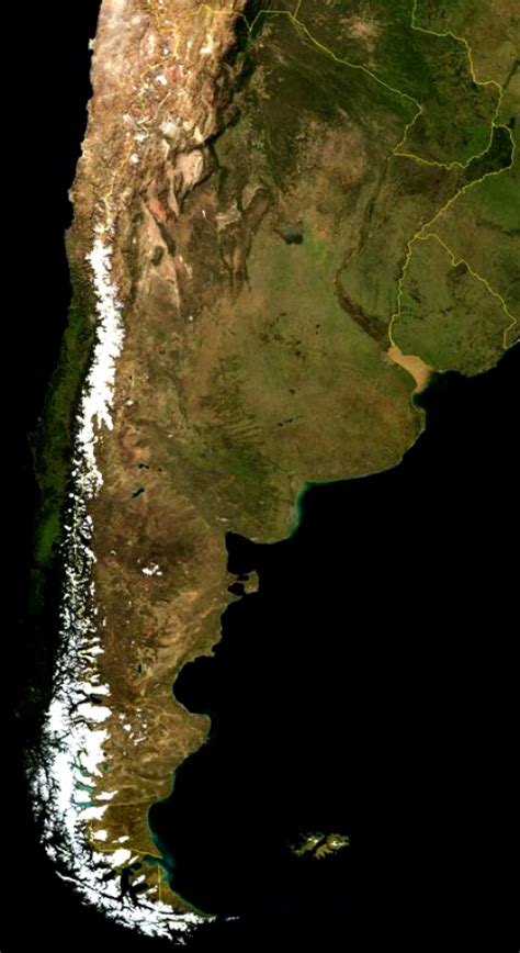 Regions Of Argentina Map Geographic Media