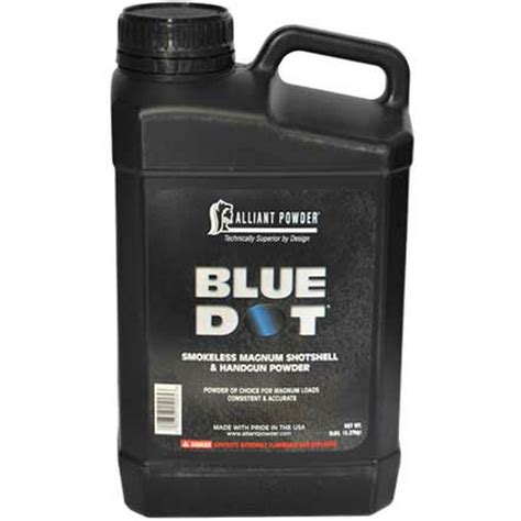 Alliant Blue Dot Smokeless Gun Powder 4 Lb Al150634