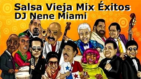 Salsa Vieja Solo Exitos Bailables Mix Jerry Rivera Grupo Niche