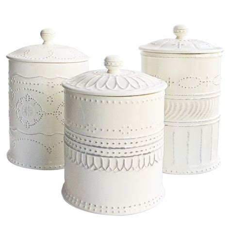 Maybe you would like to learn more about one of these? White Kitchen Canisters. | White kitchen canisters ...
