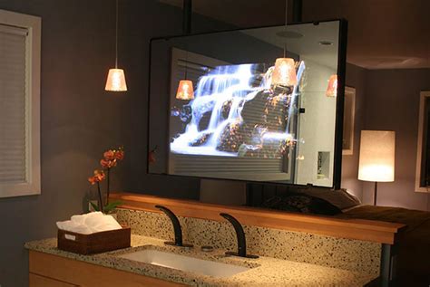 Our waterproof bathroom tv mirrors will get you just that. Hidden Television | Framed & Frameless Dielectric Mirror TV