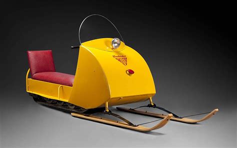Joseph Armand Bombardier Ski Doo Snowmobile 1958 Example Of 1961 Produced By Bombardier