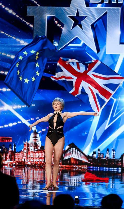 David walliams first confirmed the news on instagram, saying: Britains Got Talent 2019 Theresa May dancer strips while ...