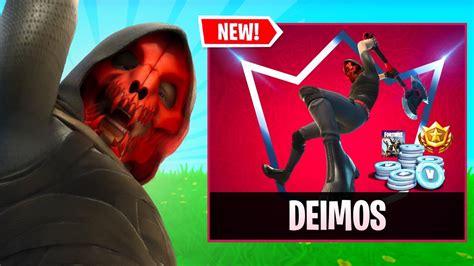 New Deimos Skin Gameplay In Fortnite Youtube