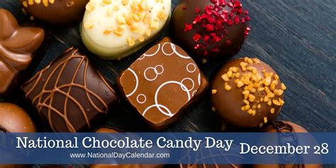 December 28 2016 National Chocolate Candy Day National Card