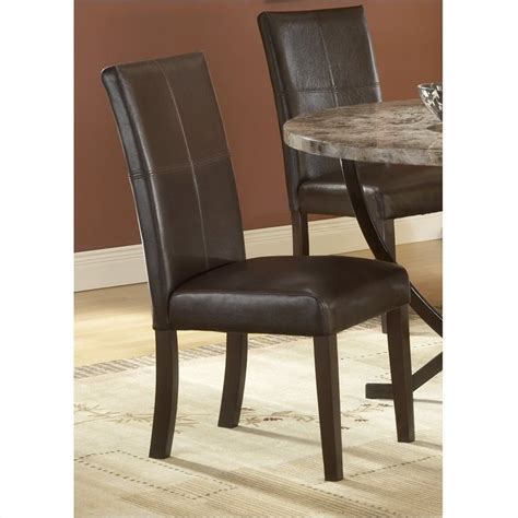 And don't forget, your dining parsons chair order may qualify for flexpay, allowing you to buy now and pay later. Hillsdale Monaco Leather Parson Dining Chair in Espresso ...
