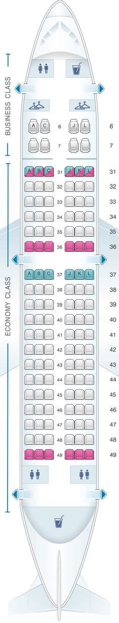 Seat Map Airbus A330 300 333 Air France Boeing Best Airplane