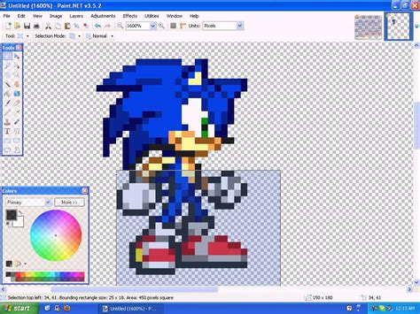 How To Make A Sonic Sprite Fan Character Part 1 Custom Head Eyes And