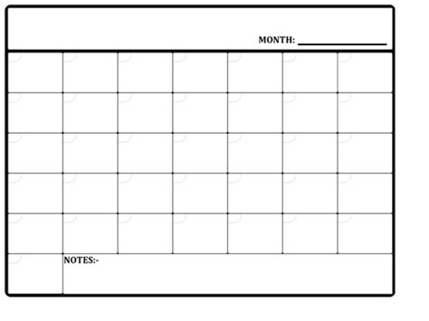 Monthly Planner Template Free Printable Printable Templates