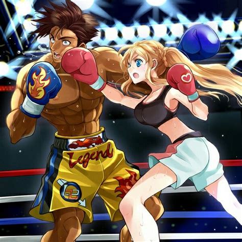 Mixed Boxing Fight 女子ボクシング ボクシング イラスト