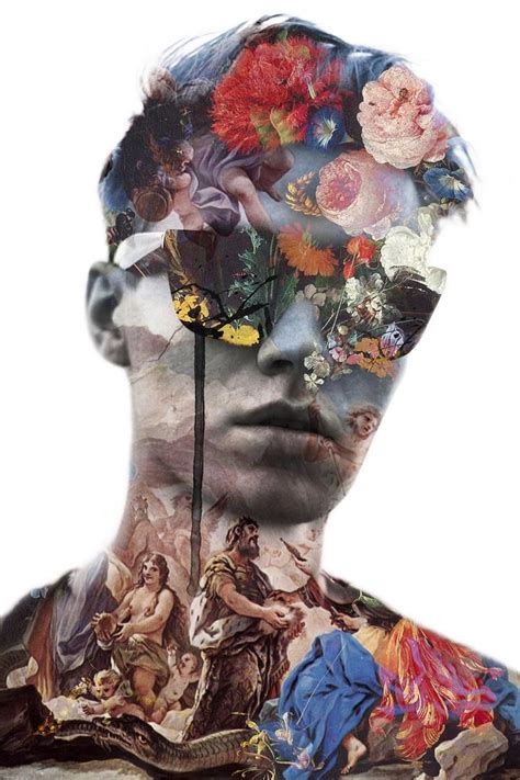Exactly how you access wordart depends on the version of word you are using. Jenya Vyguzov - Harmoniously Flawed Collages | Feather Of Me