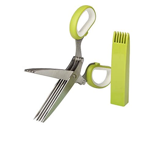 Vofo Herb Scissors Stainless Steel Multipurpose Kitchen Shear With 5