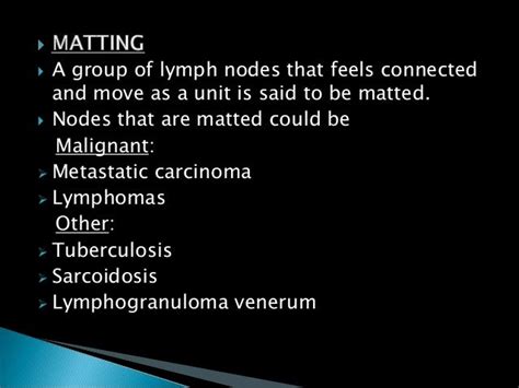 Top 30 Of Causes Of Matted Lymph Nodes Pjf Jqny5