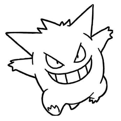 Pokemon Gengar Images To Color Pokemon Coloring Pages Pokemon My Xxx