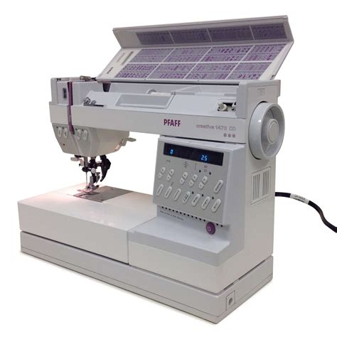 pfaff creative 1473cd with idt~reconditioned with full 1 year warranty brubaker s sewing center