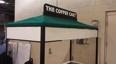 The Coffee Cart Sign Starbucks Cart At The Orange County Convention