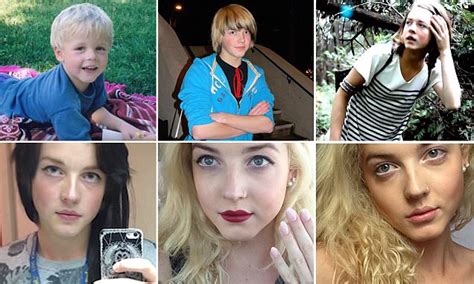 Transgender Woman Shares Video Of Her Transition From Male To Female Daily Mail Online