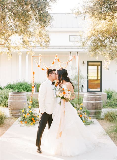 A Pop Of Marigold Wedding Inspiration Inspired By This