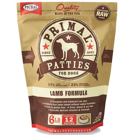 Apart from the usual turkey liver munchies that we see, a couple of other flavours have emerged from primal usa! Primal Lamb Formula Frozen Raw Dog Food - OK Feed & Pet Supply