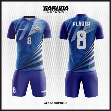 Anda penggemar warna navy blue alias biru dongker? Jasa Pembuatan Baju Futsal BANK BCA - Garuda Print