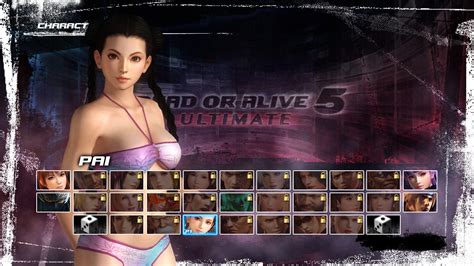 Dead Or Alive 5 Ultimate Hotties Swimwear Pai On Ps3 Official