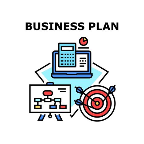 Business Plan Vector Concept Color Illustration 9982339 Vector Art At