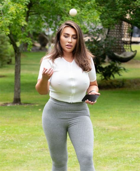 Select from premium lauren goodger of the highest quality. LAUREN GOODGER Playing with Her Do at a Park in Essex 07 ...