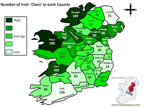 34 Clan Map Of Ireland Maps Database Source