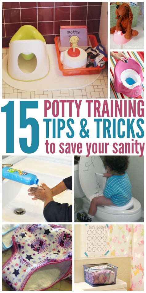 15 Potty Training Tricks To Save Your Sanity