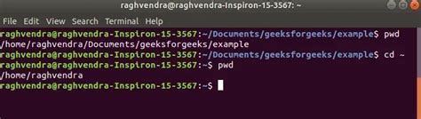 How To Change The Directory In Linux Cd Command Geeksforgeeks