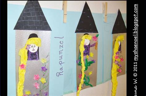 Learn And Grow Designs Website Rapunzel Childrens Art Craft And
