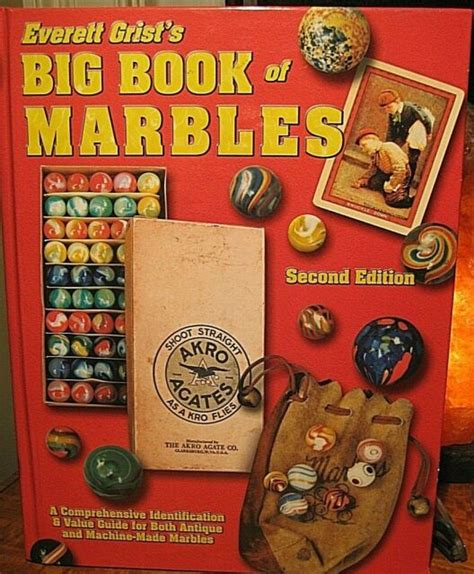 Big Book Of Marbles A Comprehensive Identification And Value Guide
