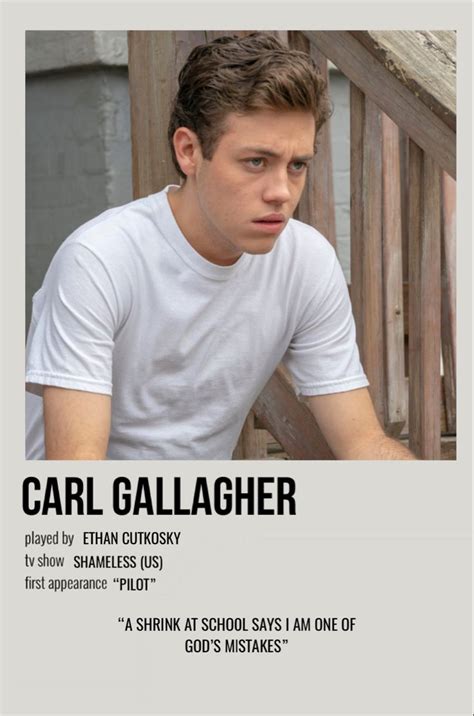 Carl Gallagher Shameless Movie Carl Gallagher Carl Shameless