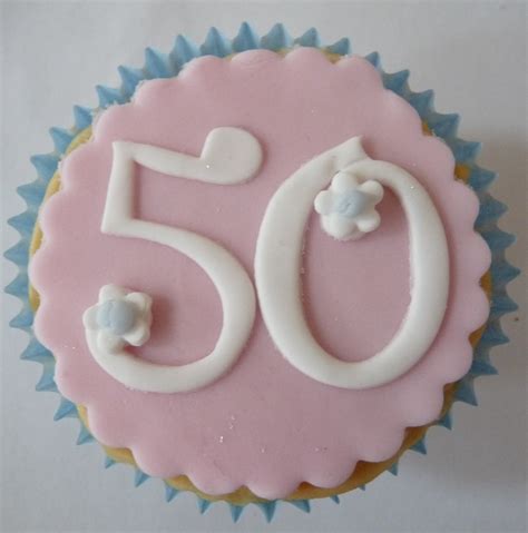 Angies Cakes 50th Birthday Cupcakes